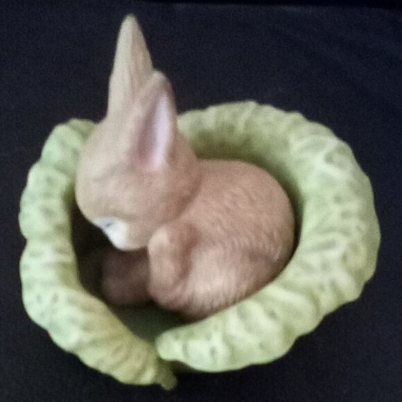 Vintage Woodland Surprises Rabbit Jacqueline B. Smith 1984 Franklin Figurine - Picture 1 of 12